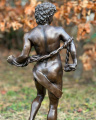 Erotická socha Řeckého nahého muže z bronzu
