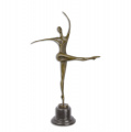 Velká socha Tanečnice z bronzu - modern art
