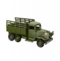 Plechové vojenské nákladní auto - military - dekorativní model 