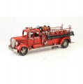 Plechový model požárního vozu 3