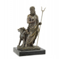 Luxusní bronzová socha Háda a Cerbera - řecká mytologie