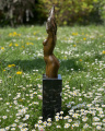 Erotická bronzová socha Torza nahá žena