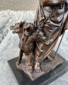 Luxusní bronzová socha Háda a Cerbera - řecká mytologie