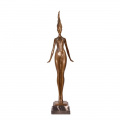 Moderní bronzová socha - Nahá žena 2