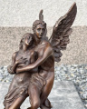 Bronzová soška Amor a Psyché - Cupid a Psyche Metamorfózy