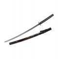 Luxusní černá Katana s drakem - samurajský meč