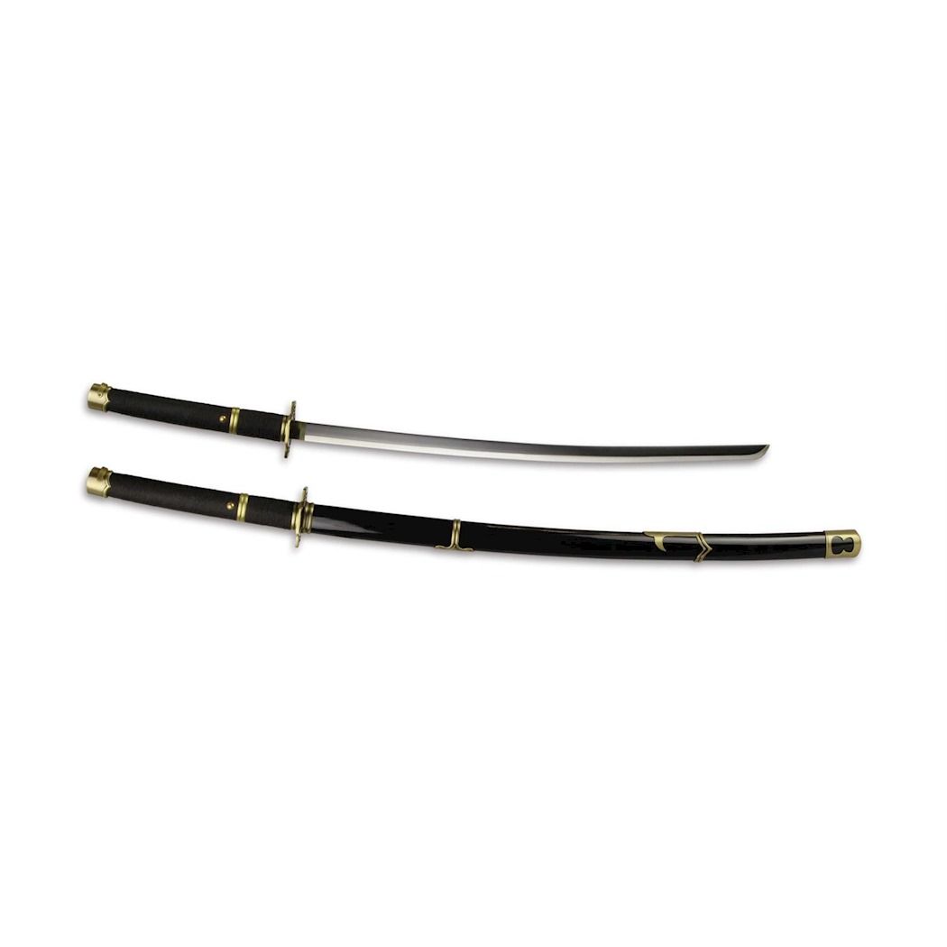 Luxusní černá Katana - samurajský meč