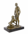 AKT Erotická bronzová socha Orální sex