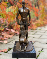 Erotická socha z bronzu