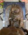 Erotická socha z bronzu