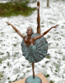 Socha Tanečnice baletu z vídeňského bronzu