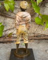 Austria bronz soška figurka chlapce