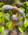 Austria soška Íkaros z bronzu