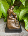 Bronzová socha soška Polibek dvou milenců - Rodin sculpture