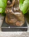 Bronzová socha soška Polibek dvou milenců - Rodin sculpture