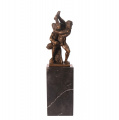 Bronzová socha soška Diomedes popadl Hercules 