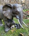 Figurka slona s mládětkem 1
