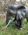 Figurka slona s mládětkem 1