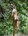 Velká socha Hermés z bronzu - řecká mytologie